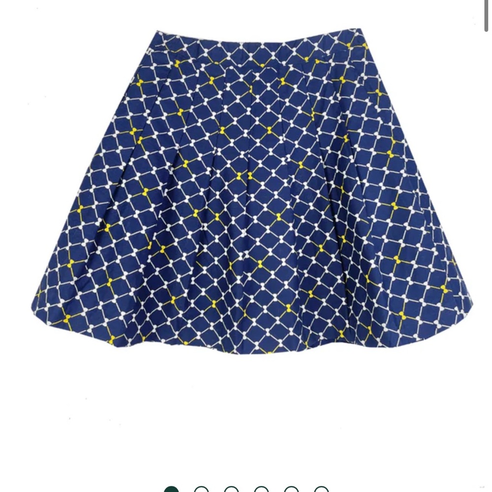 BURU - new without tags - Chic Blue and White Bow Tennis Skirt